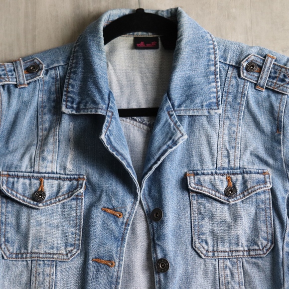 Womens Will Smith Jean Jacket - Medium M - Picture 2 of 4